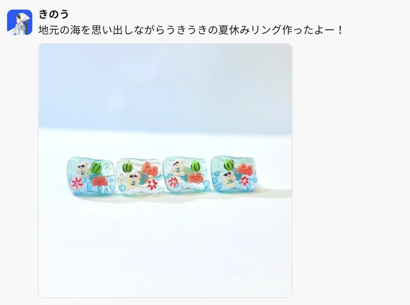 似顔絵をキャラ化したイラスト